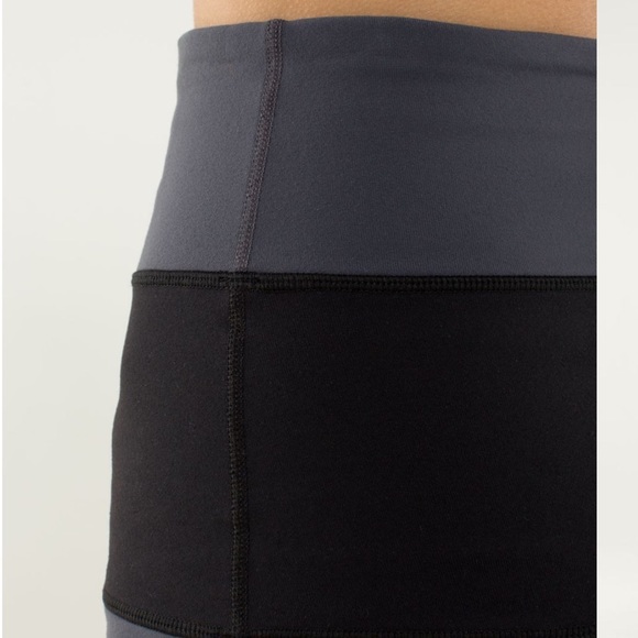 NWOT Lululemon Yoga Over Skirt Coal / Black | Sz 6 | Rare | Vintage | Midi Skirt - Picture 5 of 13